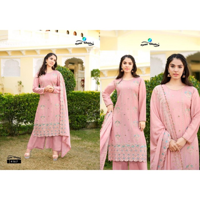 Your Choice Premium Heavy Chinon Salwar Suits